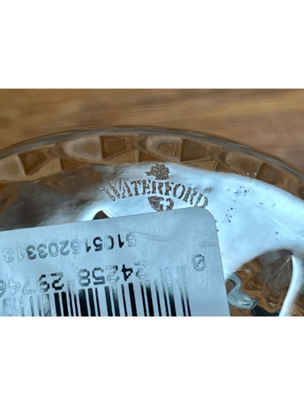 New In Box Set of 2 WATERFORD Crystal Millennium Series Prosperity Pattern Toast - Picture 12 of 16